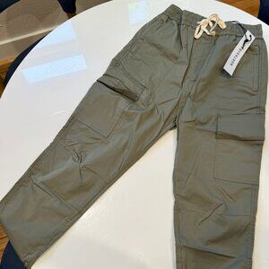 Northsider Jogger Khakis in olive green - brand new, medium with tags